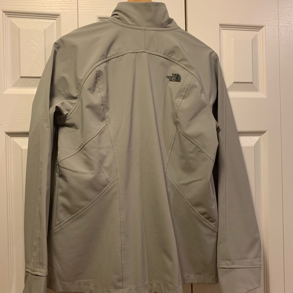 North Face Light Gray Windwall Jacket - image 2